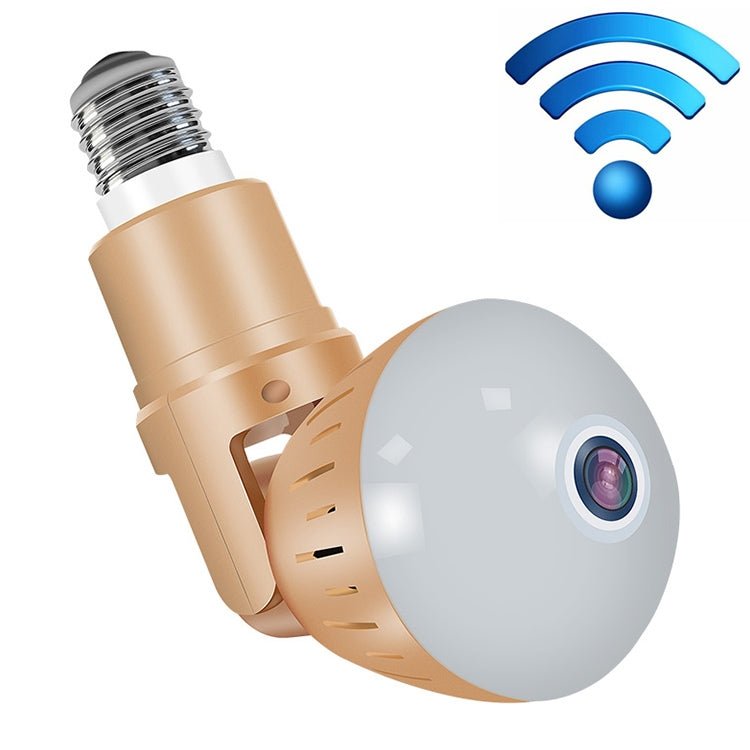 DP3 1.3 Megapixel Panoramic Universal Light Bulb Camera Mobile Phone Remote Installation Home Network HD Monitoring - Trustpick