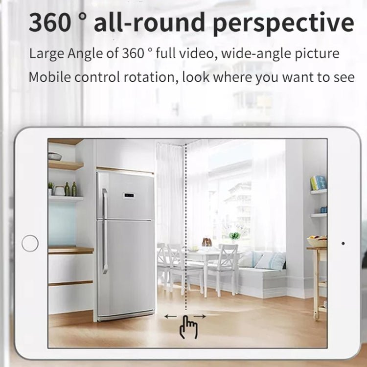 DP31 2.0MP HD Light Bulb WiFi Surveillance Camera, Support Motion Detection, Night Vision, Dual Light Source - Trustpick