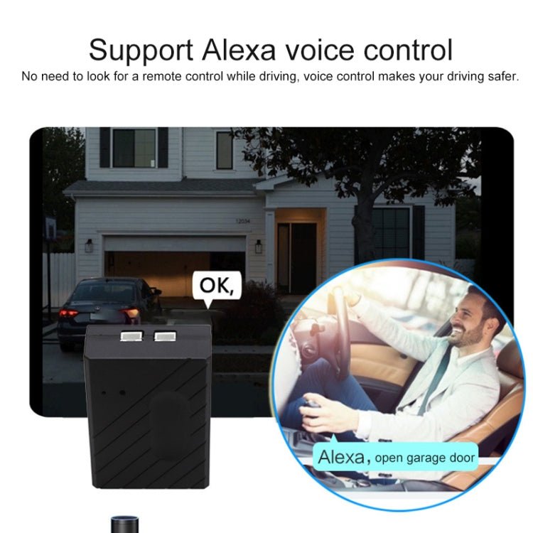 DY - CK400A Garage Door Switch Wireless WiFi Remote Controller, Support for Alexa Voice Control & APP Control & Multi - person Sharing - Trustpick