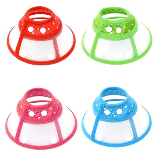 Elizabeth Pet Collar Headgear Ruff Funnel Cover Anti Bite Lick Safety Practical Neck Protective, Size: L, Suitable for Neck 26 - 30cm - Trustpick