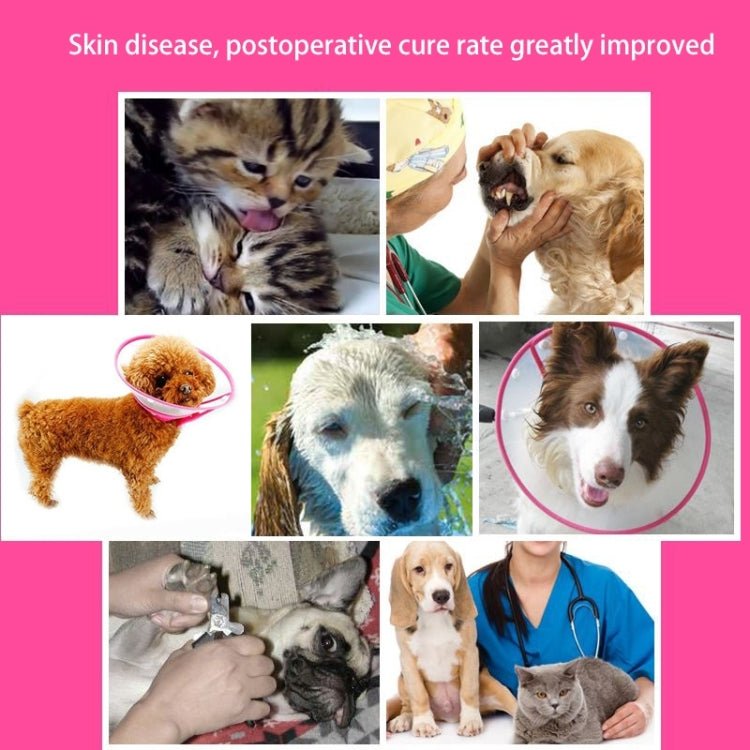 Elizabeth Pet Collar Headgear Ruff Funnel Cover Anti Bite Lick Safety Practical Neck Protective, Size: L, Suitable for Neck 26 - 30cm - Trustpick