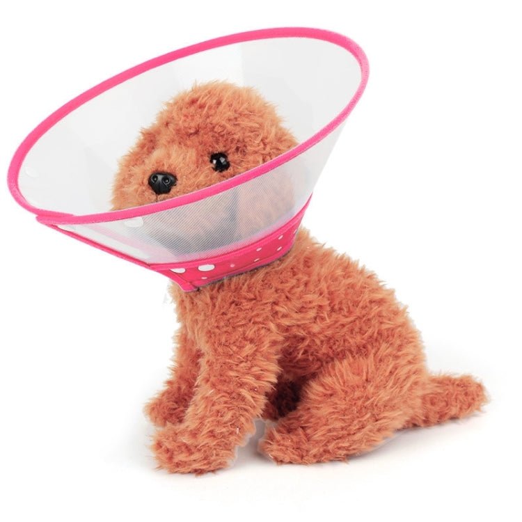 Elizabeth Pet Collar Headgear Ruff Funnel Cover Anti Bite Lick Safety Practical Neck Protective, Size: L, Suitable for Neck 26 - 30cm - Trustpick