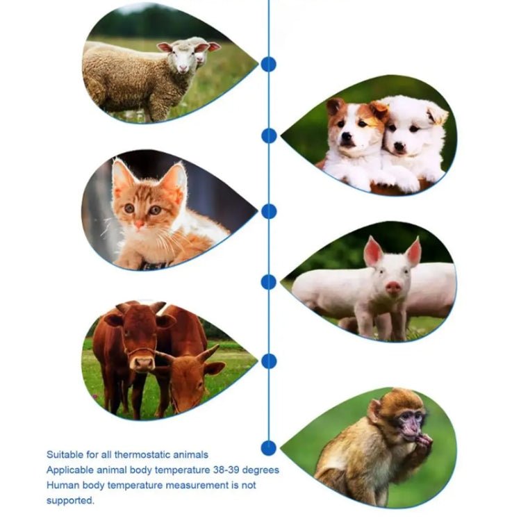 ELOFS EF - 07 Pet Dog Cat Ear Digital Thermometer Accurate Infrared Measuring Animal Thermometer - Trustpick