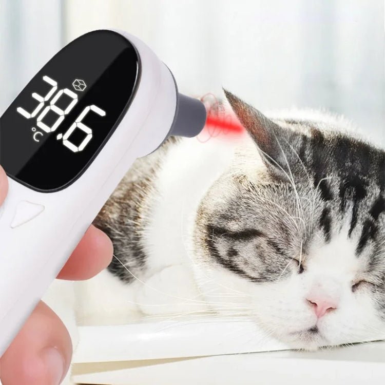 ELOFS EF - 07 Pet Dog Cat Ear Digital Thermometer Accurate Infrared Measuring Animal Thermometer - Trustpick
