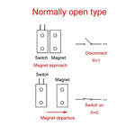 Embedded NC Model Door Magnetic Sensor Switch - Trustpick