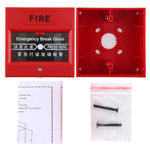 Emergency Break Glass Fire Alarm Door Release Exit Button - Trustpick