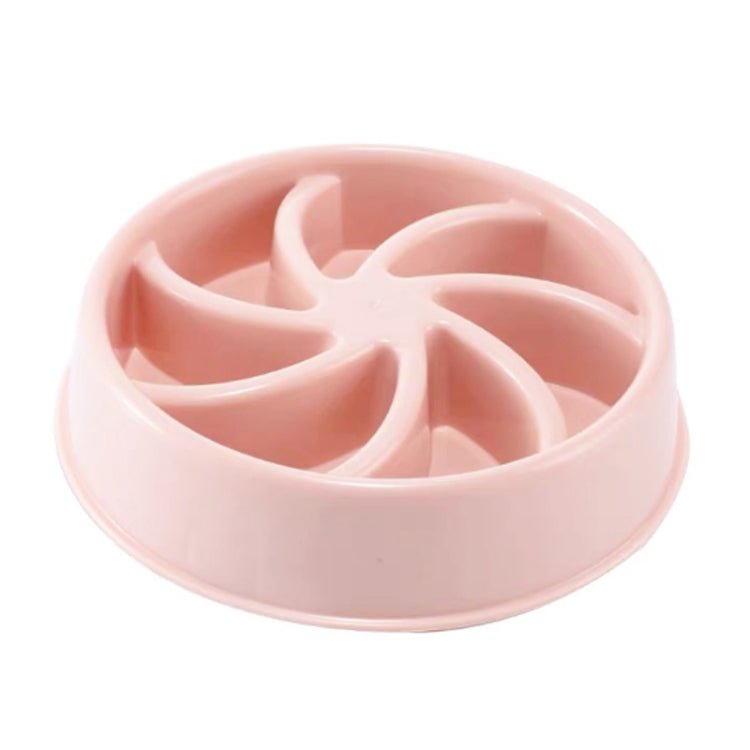 Environmental Protection Food Grade Plastic Anti - choking Slow Food Pet Dog Cat Food Bowl - Trustpick