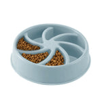 Environmental Protection Food Grade Plastic Anti - choking Slow Food Pet Dog Cat Food Bowl - Trustpick