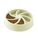 Environmental Protection Food Grade Plastic Anti - choking Slow Food Pet Dog Cat Food Bowl - Trustpick