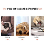 Environmental Protection Food Grade Plastic Anti - choking Slow Food Pet Dog Cat Food Bowl - Trustpick