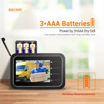 ESCAM C22 2.4 inch Screen Digital Door Viewer, Support Night Vision, TF Card, Take Photos and Video - Trustpick