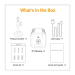 ESCAM G18 1080P Full HD Rechargeable Battery WiFi IP Camera, Support Night Vision / PIR Motion Detection / TF Card / Two Way Audio - Trustpick