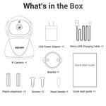 ESCAM PT201 HD 1080P Dual - band WiFi IP Camera, Support Night Vision / Motion Detection / Auto Tracking / TF Card / Two - way Audio, EU Plug - Trustpick