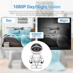 ESCAM PT205 HD 1080P Robot WiFi IP Camera, Support Motion Detection / Night Vision, IR Distance: 10m, EU Plug - Trustpick