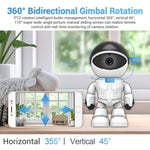 ESCAM PT205 HD 1080P Robot WiFi IP Camera, Support Motion Detection / Night Vision, IR Distance: 10m, EU Plug - Trustpick