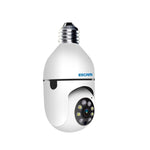 ESCAM PT208 1080P HD Light Bulb WiFi Camera, Support Motion Detection, Two - way Audio, Night Vision, TF Card - Trustpick