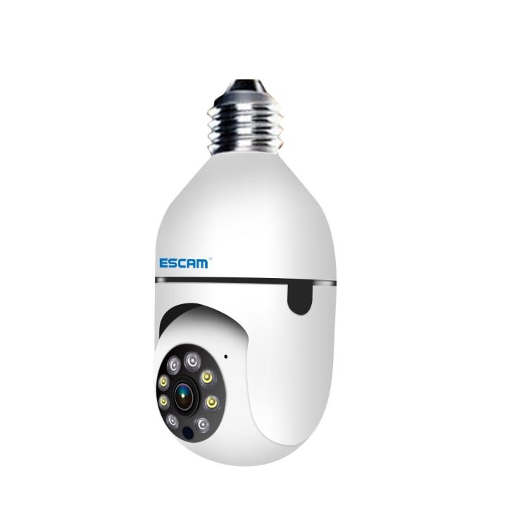 ESCAM PT208 1080P HD Light Bulb WiFi Camera, Support Motion Detection, Two - way Audio, Night Vision, TF Card - Trustpick