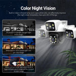 ESCAM PT223 3x4MP HD Motion Detection WiFi Three - screen PTZ IP Camera - Trustpick