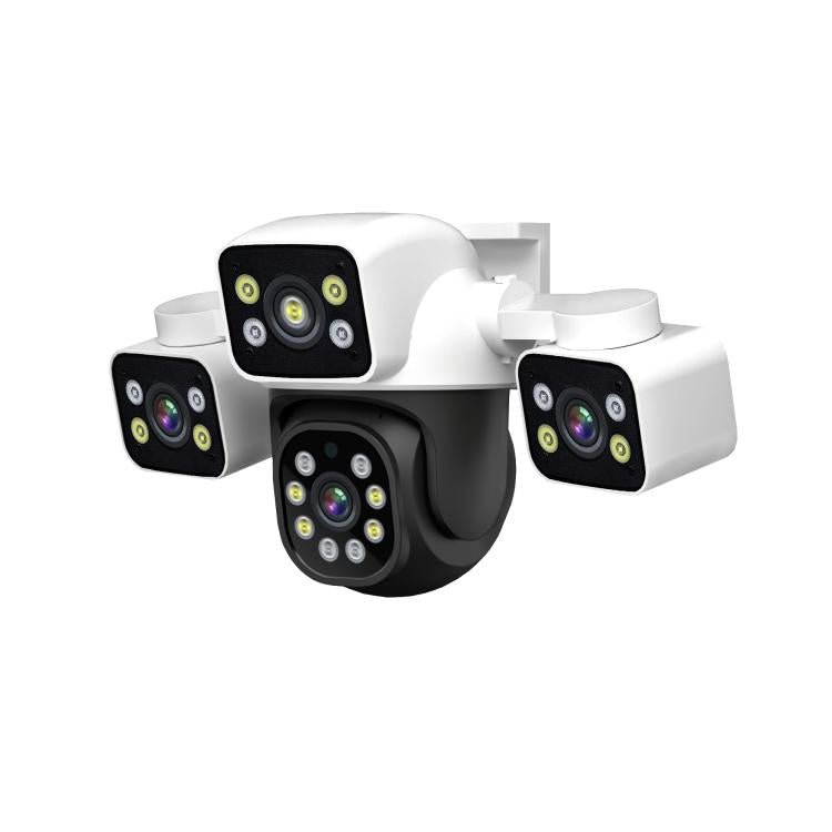 ESCAM PT223 3x4MP HD Motion Detection WiFi Three - screen PTZ IP Camera - Trustpick