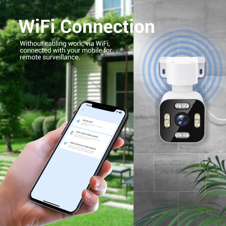 ESCAM PT303 3MP HD Motion Detection APP Control Pan & Tilt WiFi IP Camera - Trustpick