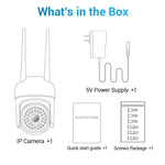 ESCAM PVR007 3MP Smart HD WiFi Camera Support Full Color Night Vision / Motion Detection / Sound Alarm / TF Card - Trustpick