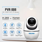 ESCAM PVR008 HD 1080P WiFi IP Camera, Support Motion Detection / Night Vision, IR Distance: 10m, AU Plug - Trustpick