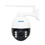 ESCAM Q5068 H.265 5MP Pan / Tilt / 4X Zoom WiFi Waterproof IP Camera, Support ONVIF Two Way Talk & Night Vision, AU Plug - Trustpick