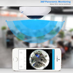 ESCAM Q8 960P 360 Degrees Fisheye Lens 1.3MP WiFi IP Camera, Support Motion Detection / Night Vision, IR Distance: 5 - 10m, AU Plug - Trustpick