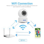 ESCAM QF005 4MP Indoor HD WiFi Pan - tilt Camera, Support Motion Detection / Two - way Audio / Night Vision - Trustpick