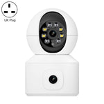 ESCAM QF010 2x2MP Dual Lens Dual Screen Surveillance WiFi Camera Support Two - way Voice & Motion Detection - Trustpick