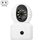 ESCAM QF010 2x2MP Dual Lens Dual Screen Surveillance WiFi Camera Support Two - way Voice & Motion Detection - Trustpick