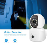 ESCAM QF010 2x2MP Dual Lens Dual Screen Surveillance WiFi Camera Support Two - way Voice & Motion Detection - Trustpick