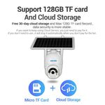 ESCAM QF250 HD 1080P WiFi Solar Panel IP Camera, Support Motion Detection / Night Vision / TF Card / Two - way Audio - Trustpick