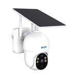 ESCAM QF255 2.0 Million Pixels 1080P HD WiFi Solar Camera, Support Two - way Voice & PIR Motion Detection & Night Vision & TF Card - Trustpick