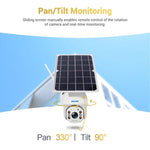 ESCAM QF280 HD 1080P IP66 Waterproof WiFi Solar Panel PT IP Camera with Battery, Support Night Vision / Motion Detection / TF Card / Two Way Audio - Trustpick