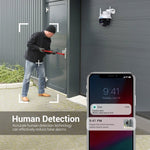 ESCAM QF300 3MP Smart WiFi IP Camera Support AI Humanoid Detection/Auto Tracking/Cloud Storage/Two - way Voice Night Vision - Trustpick