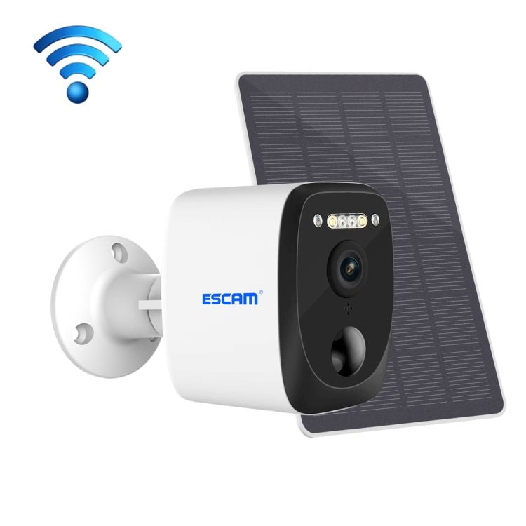 ESCAM QF370 3MP Cloud Storage PT WIFI Solar Panel IP Camera with PIR Alarm Support Night Vision & Two Way Audio - Trustpick