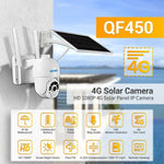 ESCAM QF450 HD 1080P 4G AU Version Solar Powered IP Camera with 64G Memory, Support Two - way Audio & PIR Motion Detection & Night Vision & TF Card - Trustpick