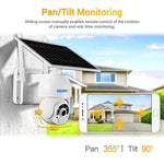 ESCAM QF450 HD 1080P 4G AU Version Solar Powered IP Camera with 64G Memory, Support Two - way Audio & PIR Motion Detection & Night Vision & TF Card - Trustpick