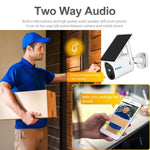ESCAM QF490 HD 1080P 4G 3.8W Solar Panel IP Camera, EU Version - Trustpick