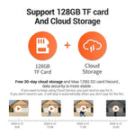 ESCAM QF518 5MP Smart WiFi IP Camera, Support AI Humanoid Detection / Auto Tracking / Dual Light Night Vision / Cloud Storage / Two Way Audio / TF Card - Trustpick