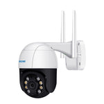 ESCAM QF518 5MP Smart WiFi IP Camera, Support AI Humanoid Detection / Auto Tracking / Dual Light Night Vision / Cloud Storage / Two Way Audio / TF Card - Trustpick