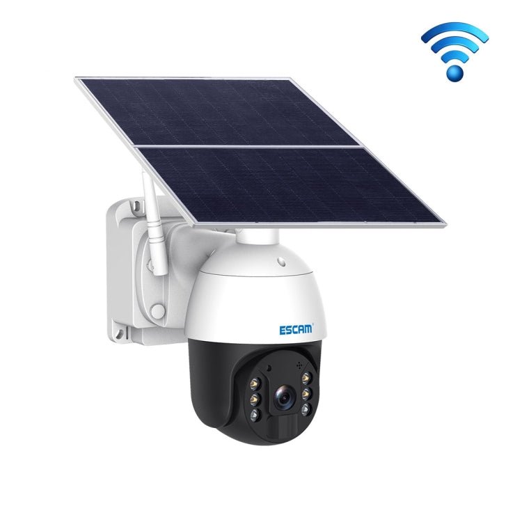 ESCAM QF624 1080P HD IP66 Waterproof WiFi Solar Panel PT IP Camera without Battery - Trustpick