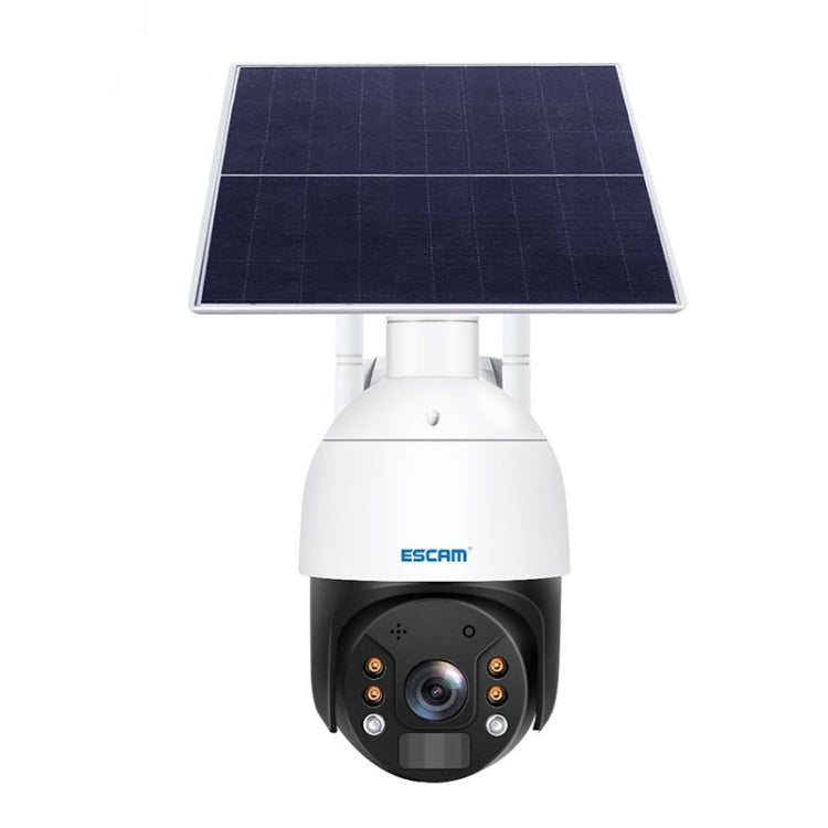 ESCAM QF724 3MP 24h Recording Cloud Storage PT 4G PIR Alarm IP Camera with Solar Panel - Trustpick