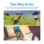 ESCAM QF724 3MP 24h Recording Cloud Storage PT 4G PIR Alarm IP Camera with Solar Panel - Trustpick