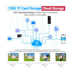 ESCAM V5 TUYA 1080P Intelligent Two - Way Voice Night Vision Wireless Doorbell - Trustpick