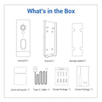 ESCAM V5 TUYA 1080P Intelligent Two - Way Voice Night Vision Wireless Doorbell - Trustpick