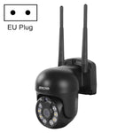 ESCAM WNK610 3.0 Million Pixels Wireless Dome IP Camera, Support Motion Detection & Two - way Audio & Full - color Night Vision & TF Card, EU Plug - Trustpick