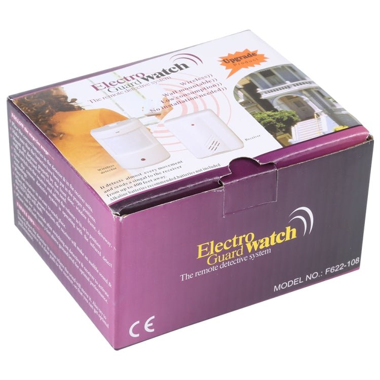 F622 - 108 Electro Guard Watch IR Remote Detection System / Wireless Doorbell - Trustpick