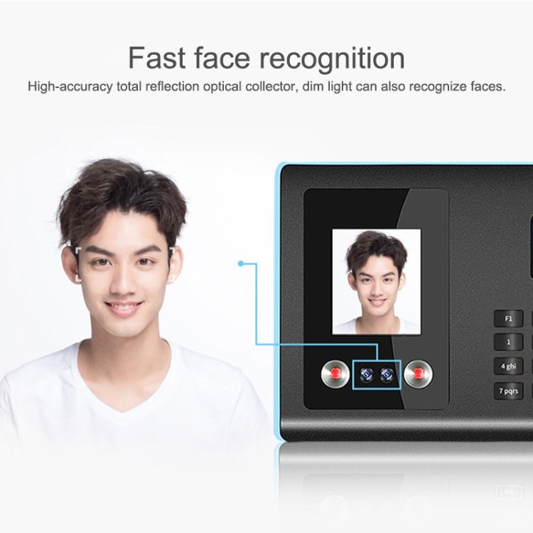 FA01 Face Recognition Fingerprint Time Attendance Machine - Trustpick